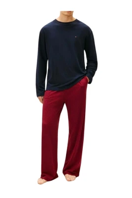 LS Jersey PJ Set Print