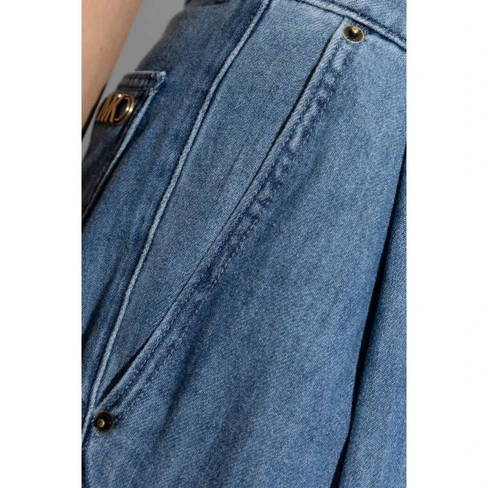 Michael Kors Loose-fit jeans met darts Blue Dames