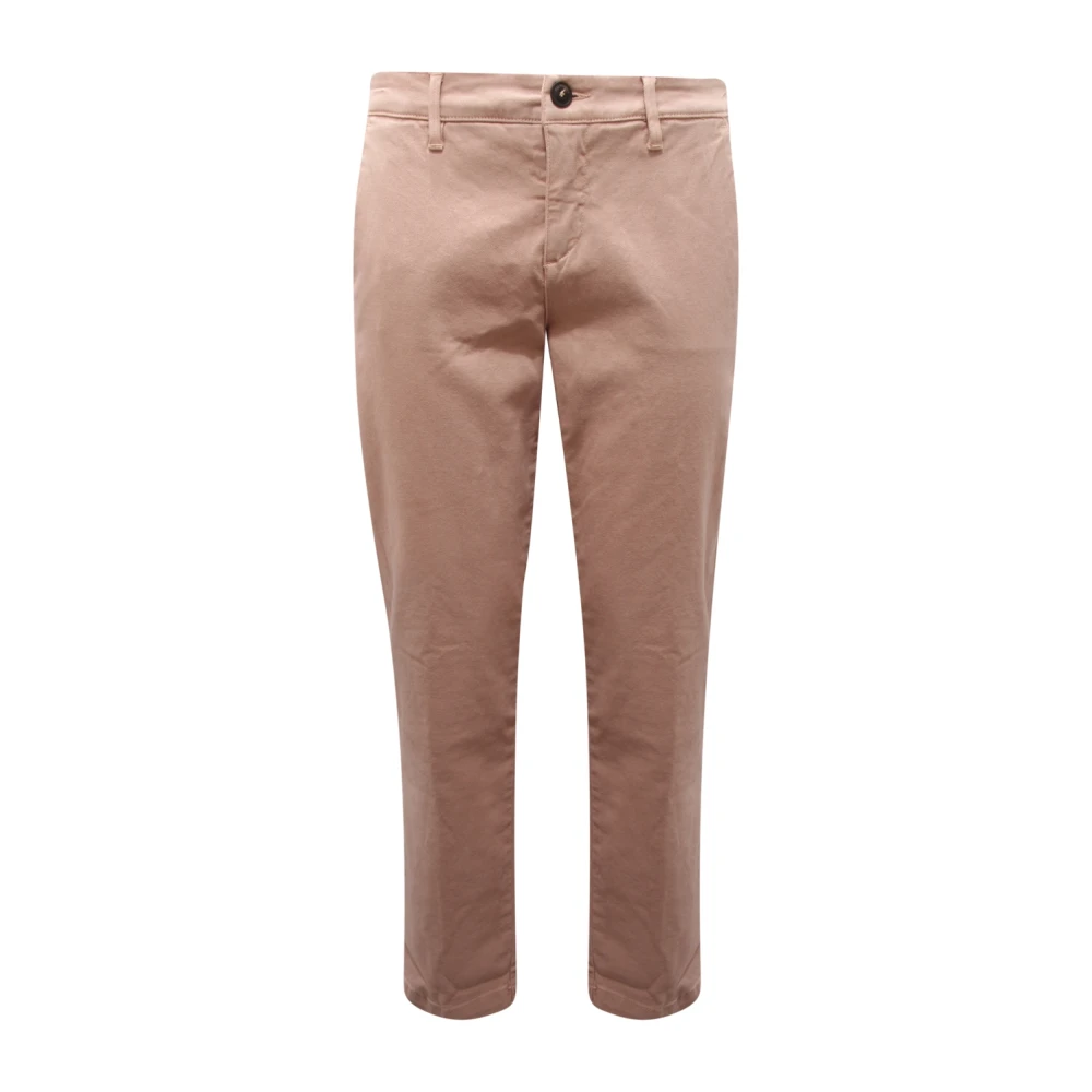 Roy Roger's Women's Pink Chino Flow Soft Bull Trousers