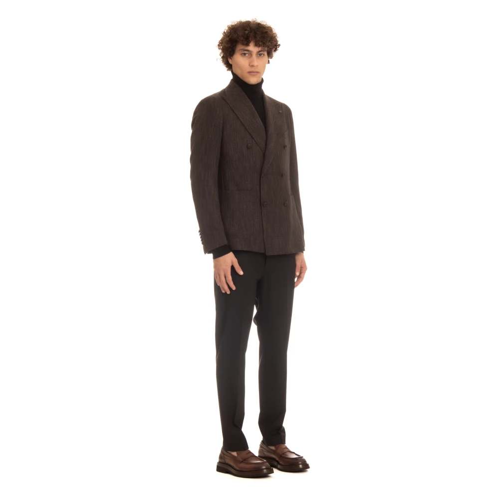 Tagliatore Snijder Brown Heren