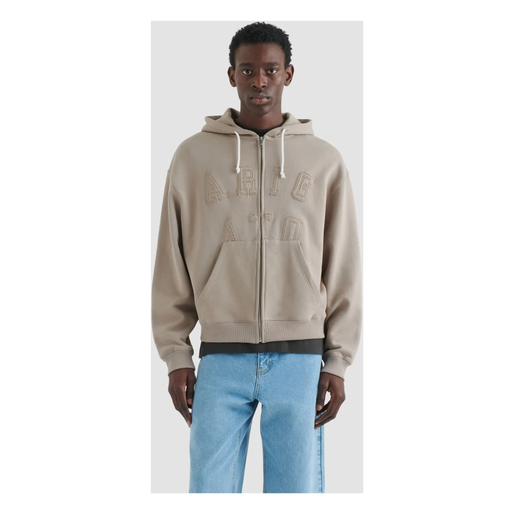 Axel Arigato Legend Hoodie Gray Heren