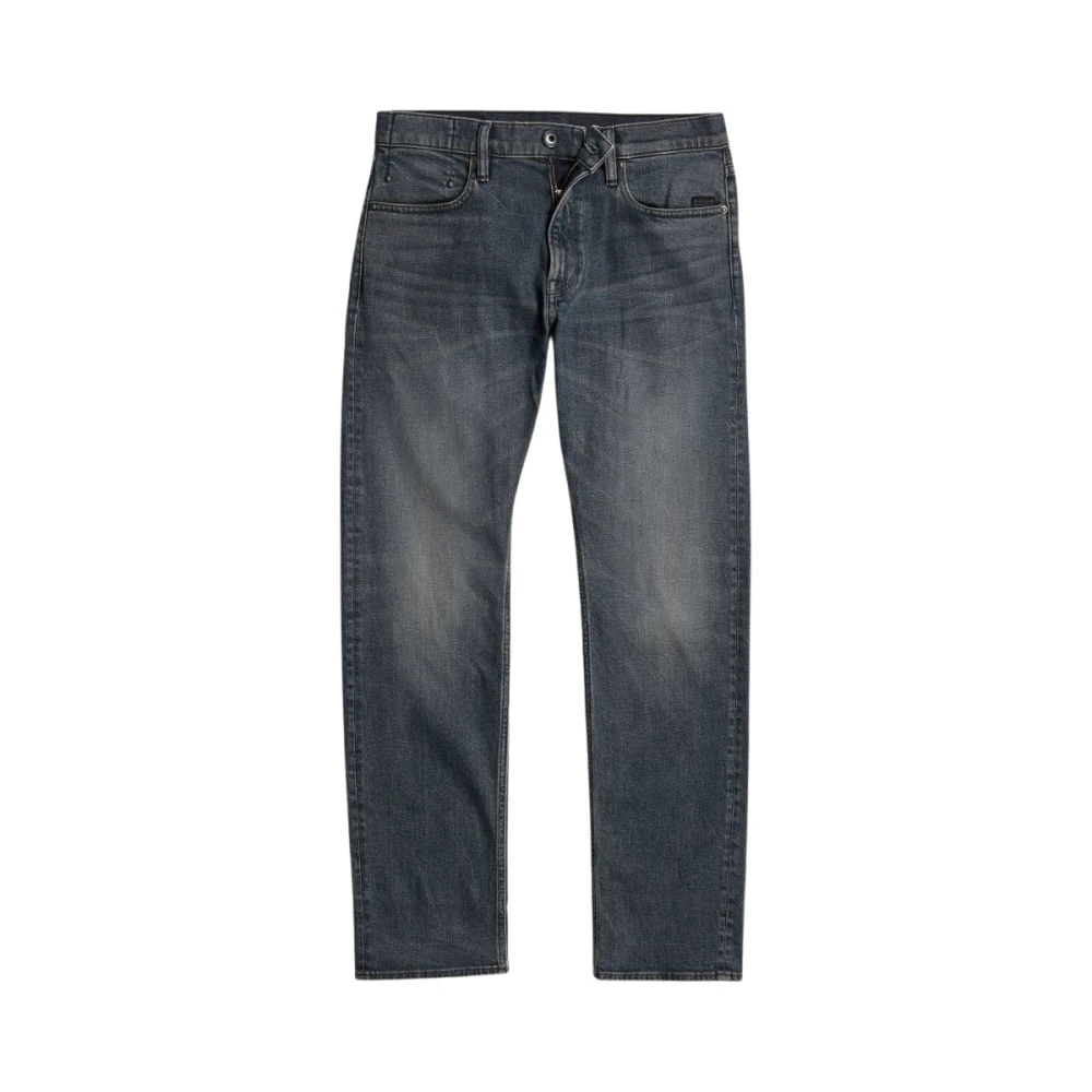 G-Star Uomo Blu - Jeans D23692 D775 Mosa Straight-G803 Antic Sand Blast - Jeans - W33 L32 - Immagine 3