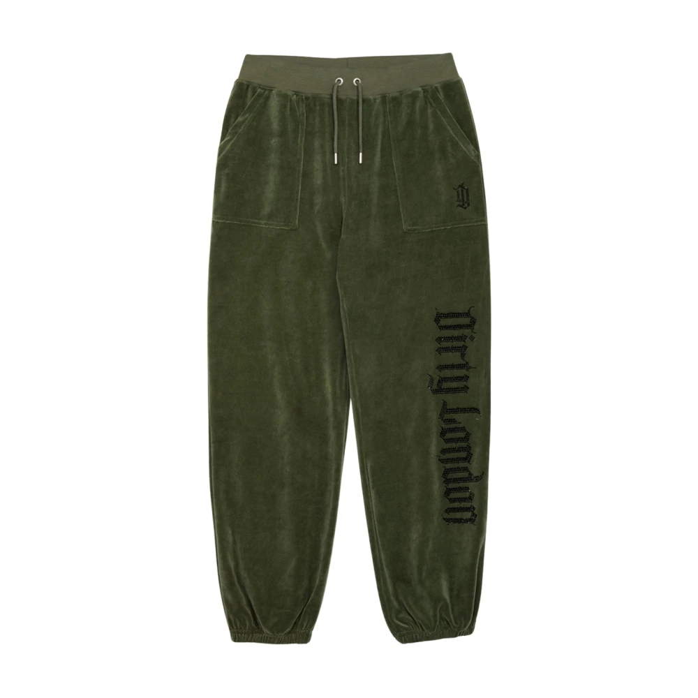 Juicy Couture Grön Baylen Diamante Jogger Byxor Green, Herr