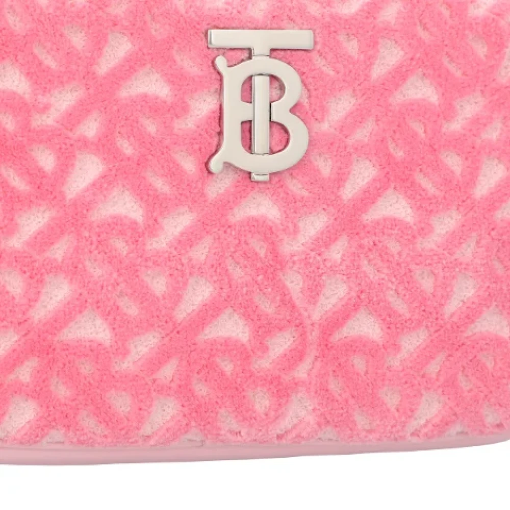 Burberry Leather crossbody-bags Pink Dames