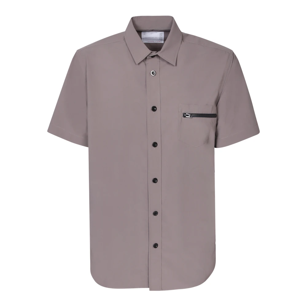 Shirts > Short Sleeve Shirts - - Sacai - Modalova