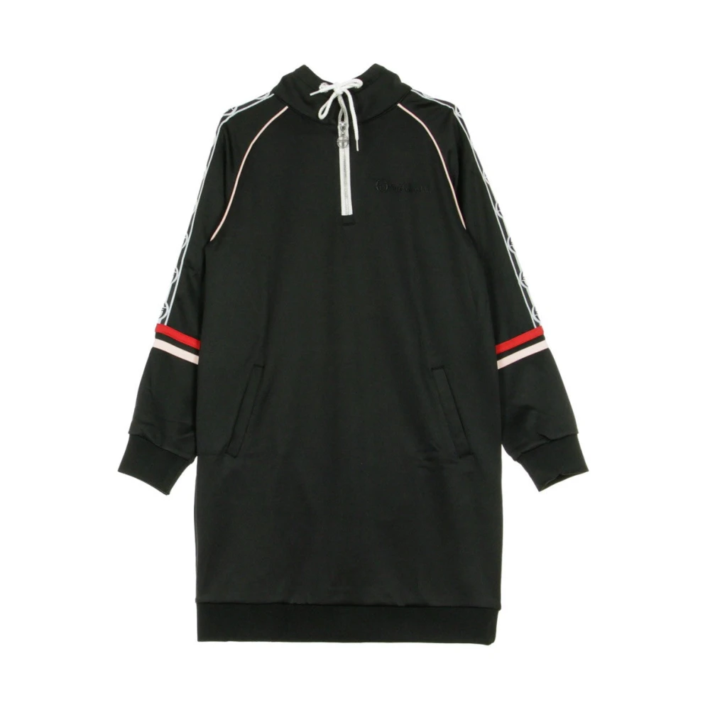 Sergio Tacchini Daisy Track Jurk Zwart Roze Room Black Dames