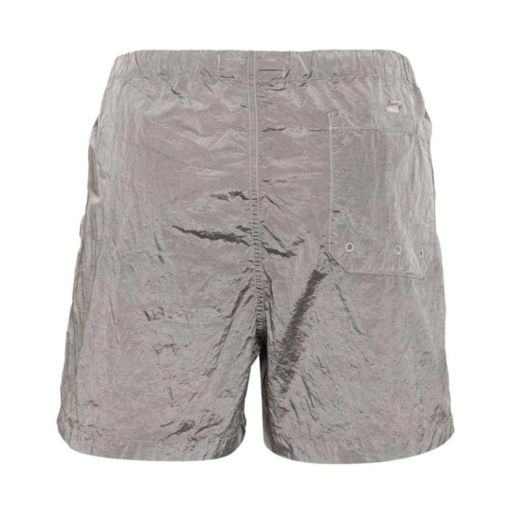 Stone Island Grijze Shorts voor Heren Ss24 Gray Heren
