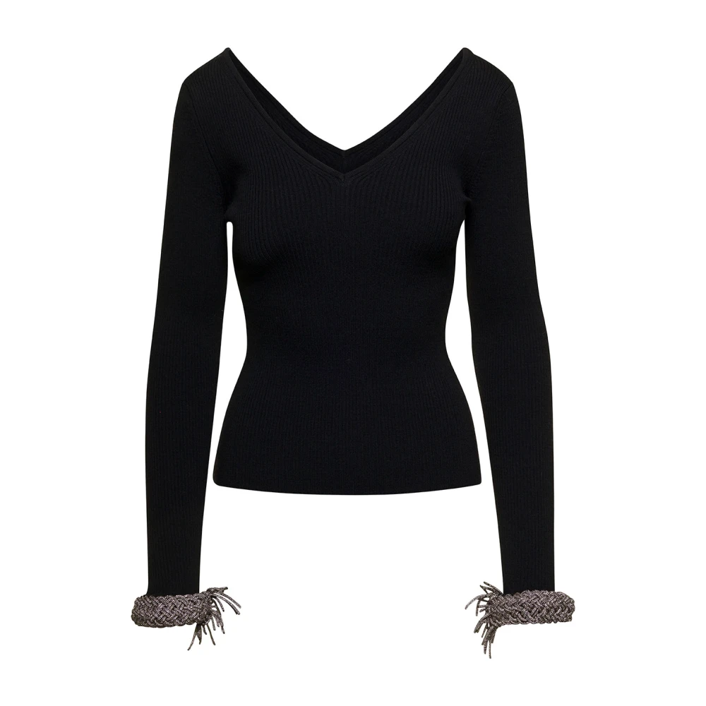 Knitwear > V-neck Knitwear - - Giuseppe Di Morabito - Modalova