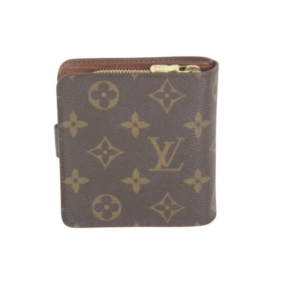 Louis Vuitton Vintage Pre-owned Canvas wallets Brown Dames