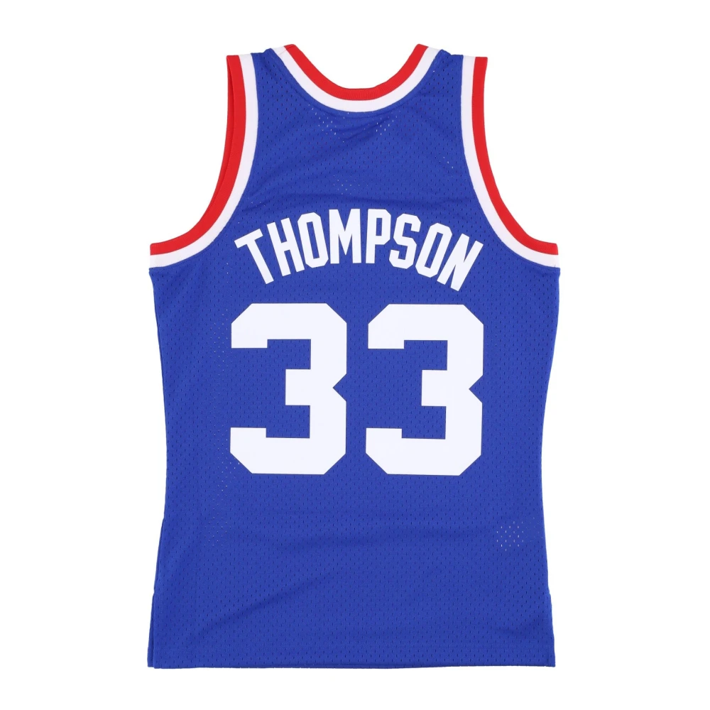 Mitchell & Ness NBA Basketbal Tanktop Thompson 1975-76 Blue Heren