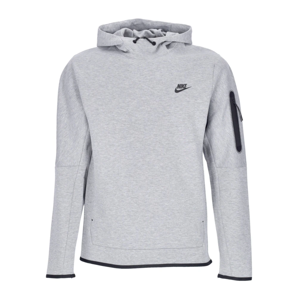 Nike Tech Fleece Pullover Hoodie Gray Heren