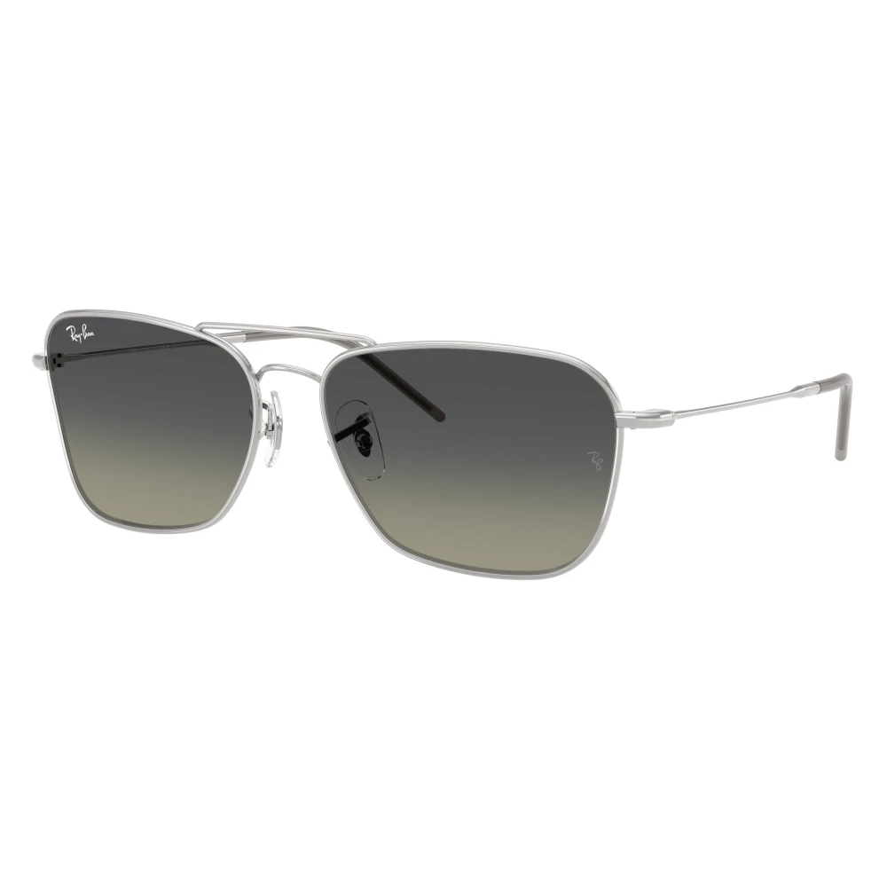 Ray-Ban Unisex Gray Sunglasses, 58 Mm, Caravan Reverse Sunglasses