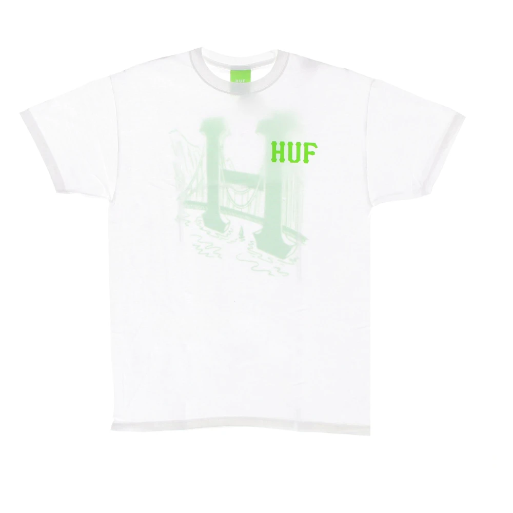 HUF Klassieke Golden Gate Tee Wit Heren White Heren