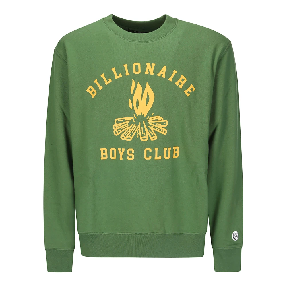 Billionaire Boys Club Campfire Crewneck Sweatshirt Green Heren