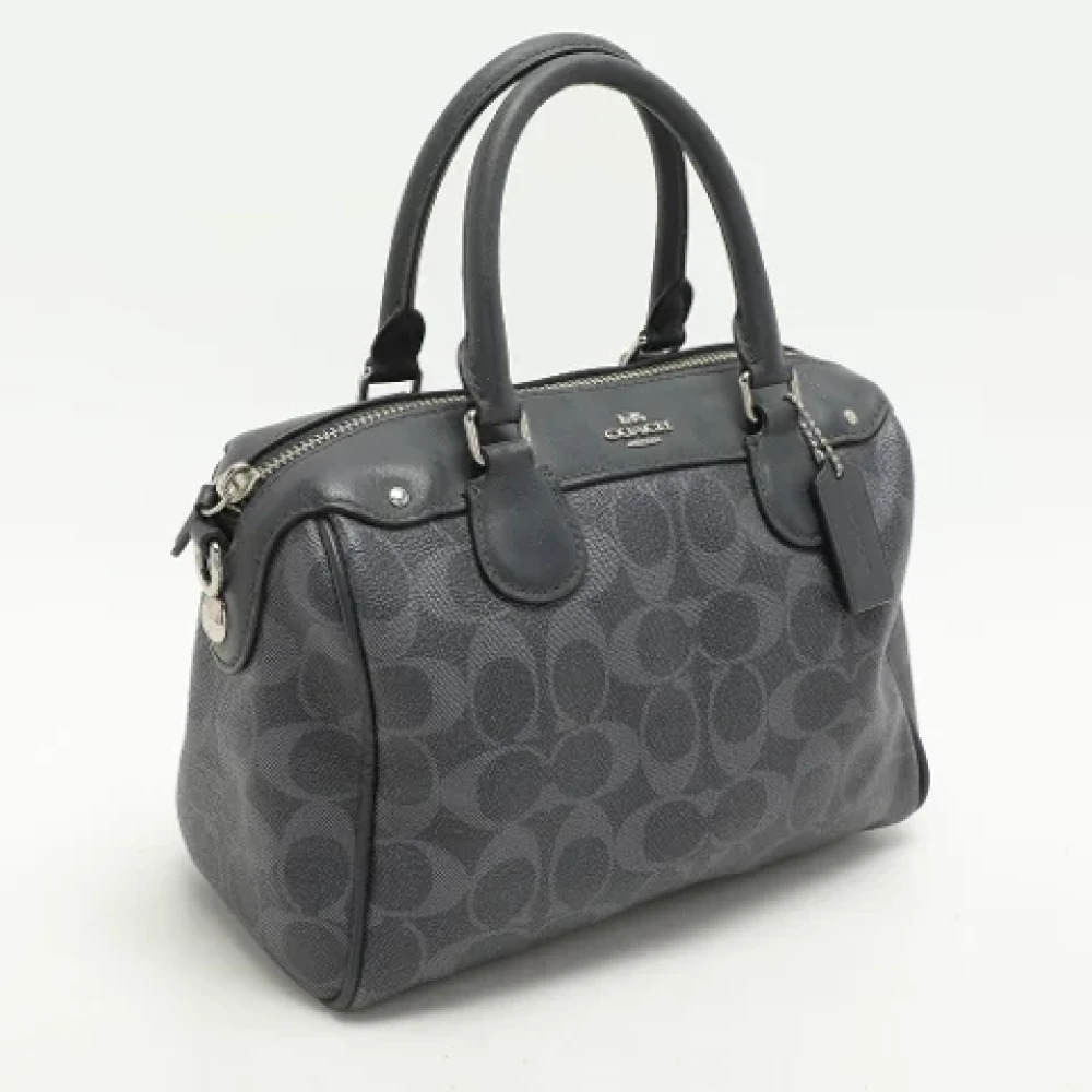 Coach Pre-owned Leather handbags Blue Dames
