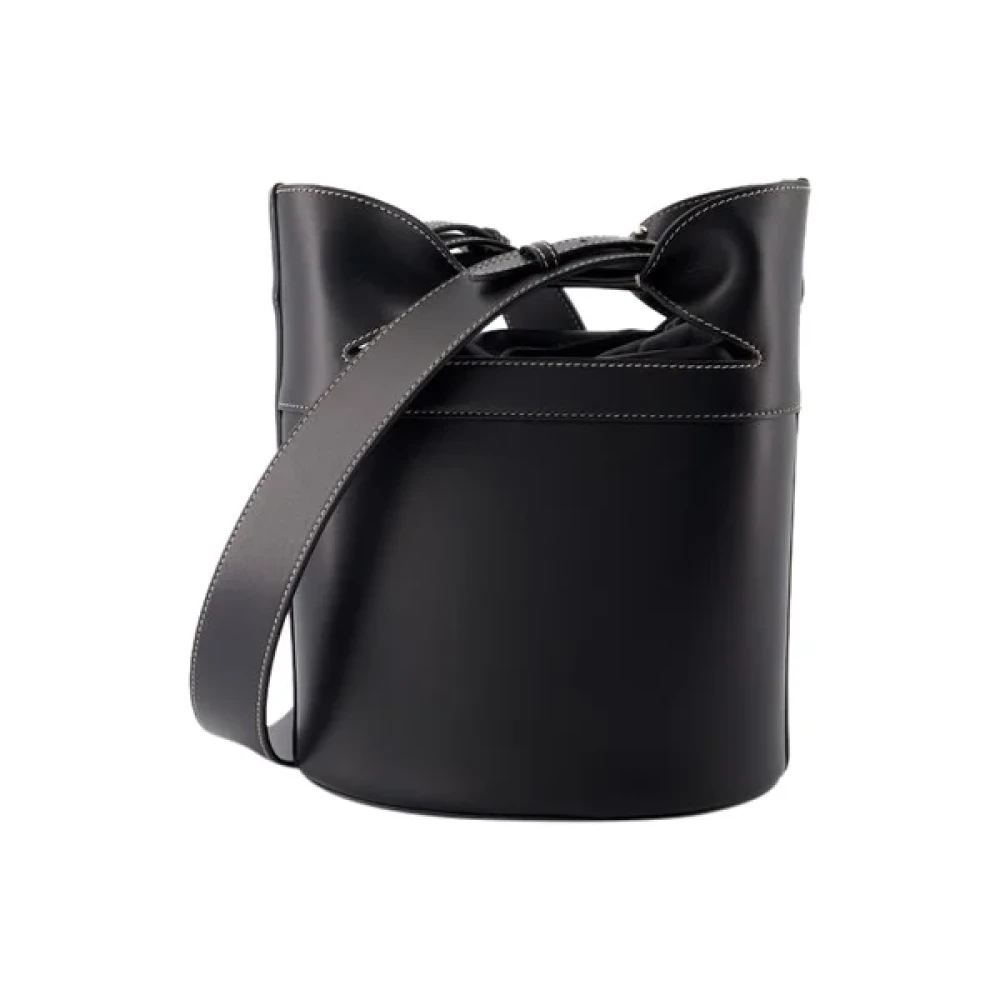 alexander mcqueen Leather shoulder-bags Black Dames