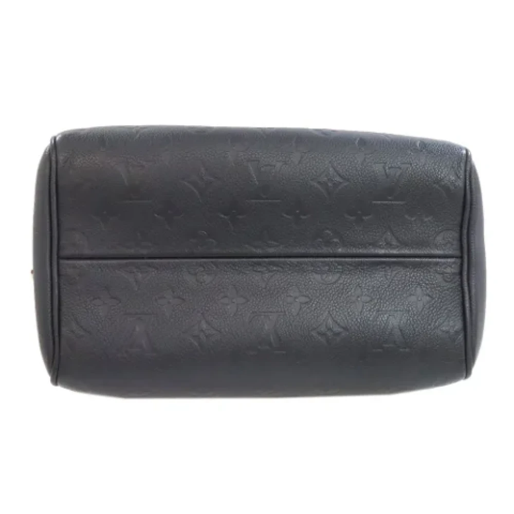 Louis Vuitton Vintage Pre-owned Leather travel-bags Blue Dames