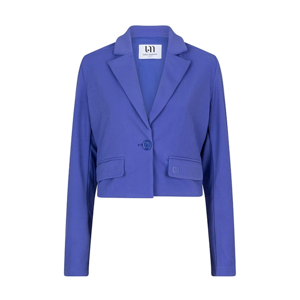 Lofty Manner Elegante Merel Blazer Blue Dames