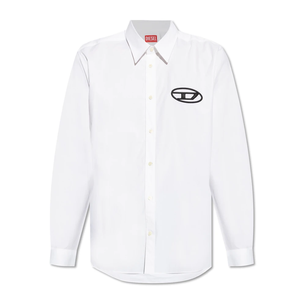Diesel Uomo Bianco Magliette, 3XL, New,