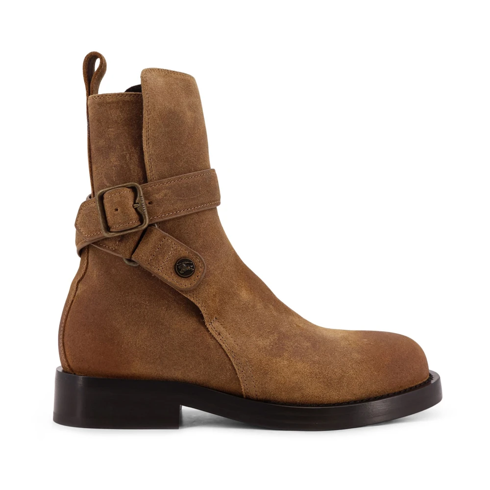 Burberry Women's Brown Ledger Boot - Ankle Boots - 6 Uk - Shoes