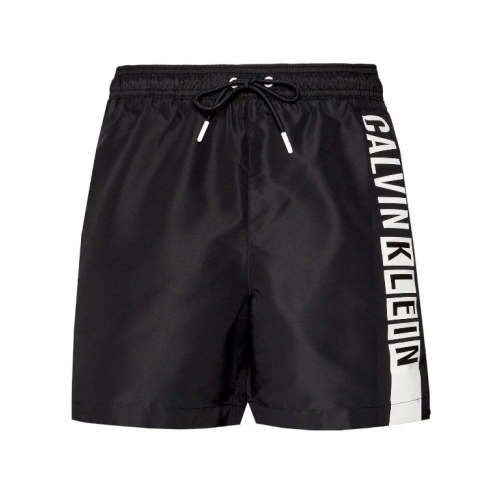 Calvin Klein Underwear Regular fit zwembroek met labelprint