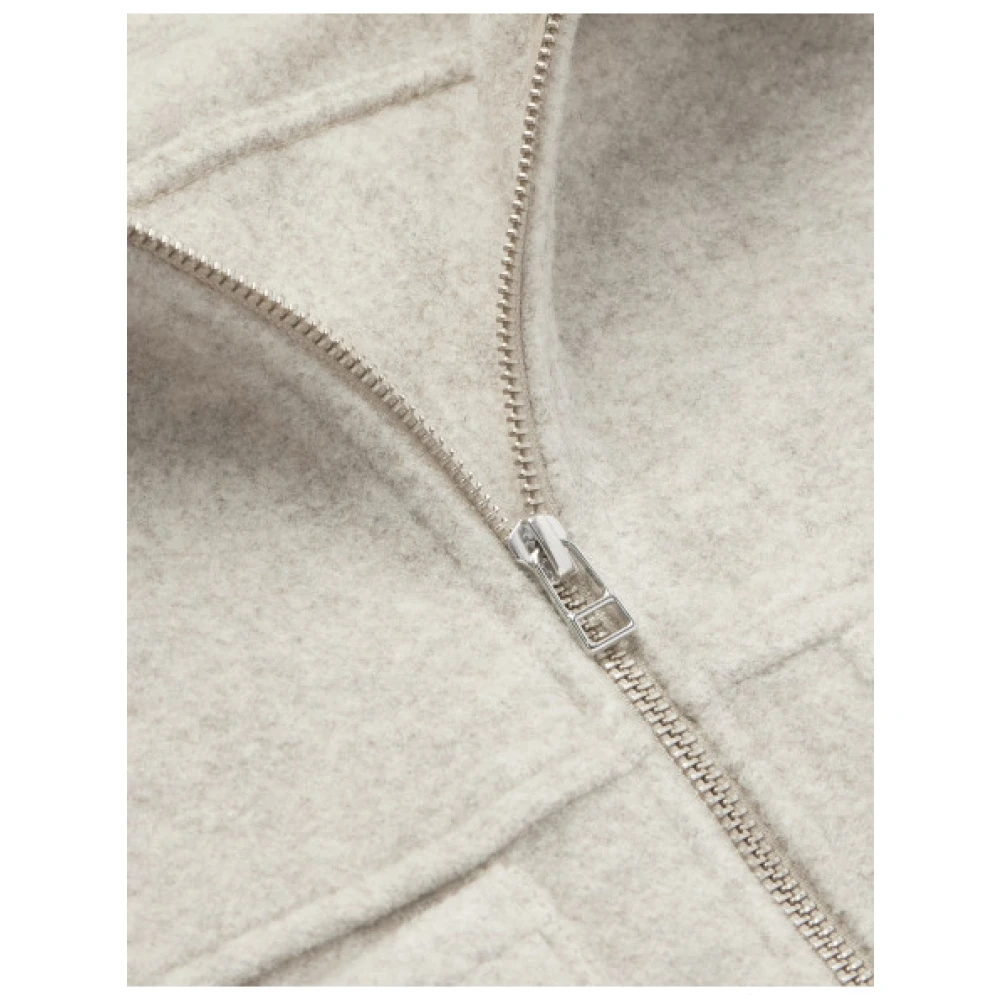 Nn07 Zachte Merinowollen Ritsjas Beige Heren