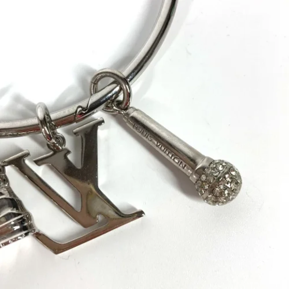 Louis Vuitton Vintage Pre-owned Fabric key-holders Gray Heren
