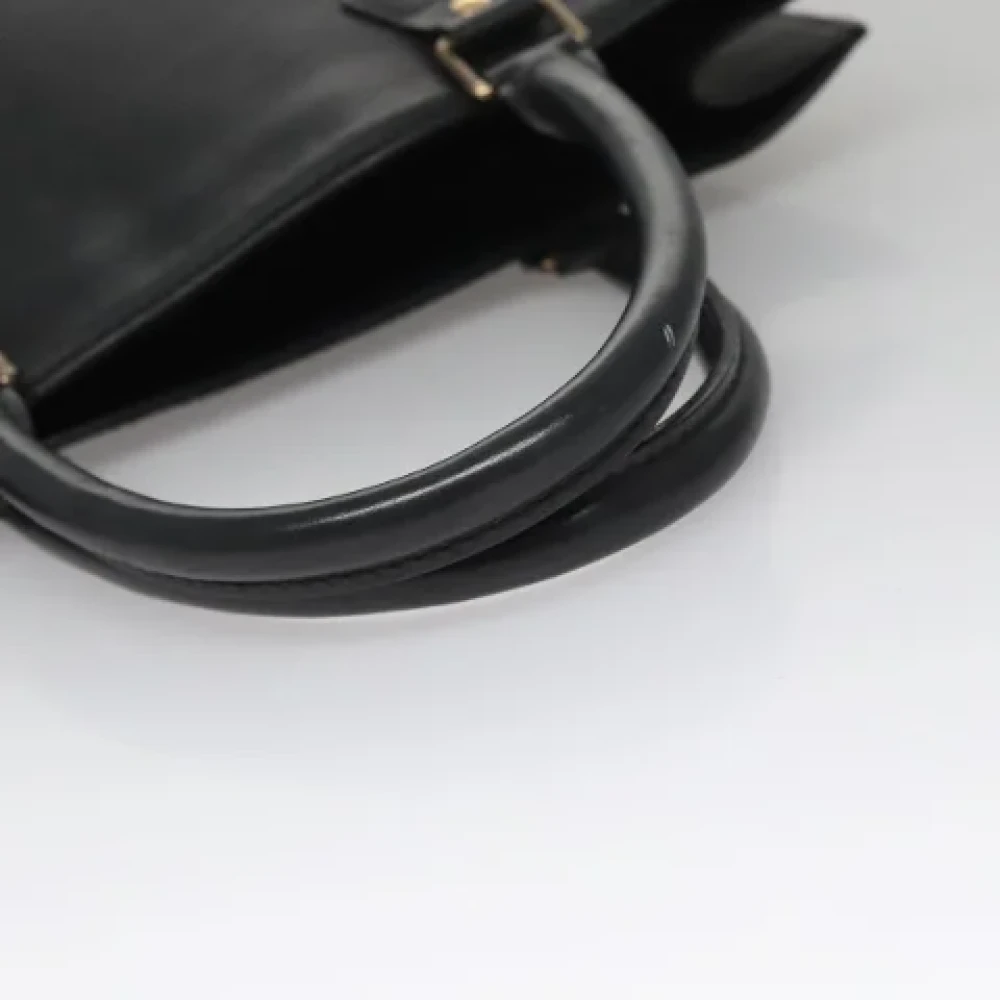Louis Vuitton Vintage Pre-owned Leather handbags Black Dames