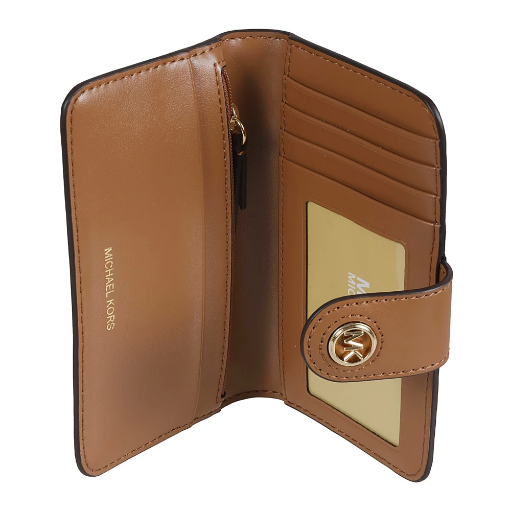 Michael Kors Charm Portemonnees Brown Dames