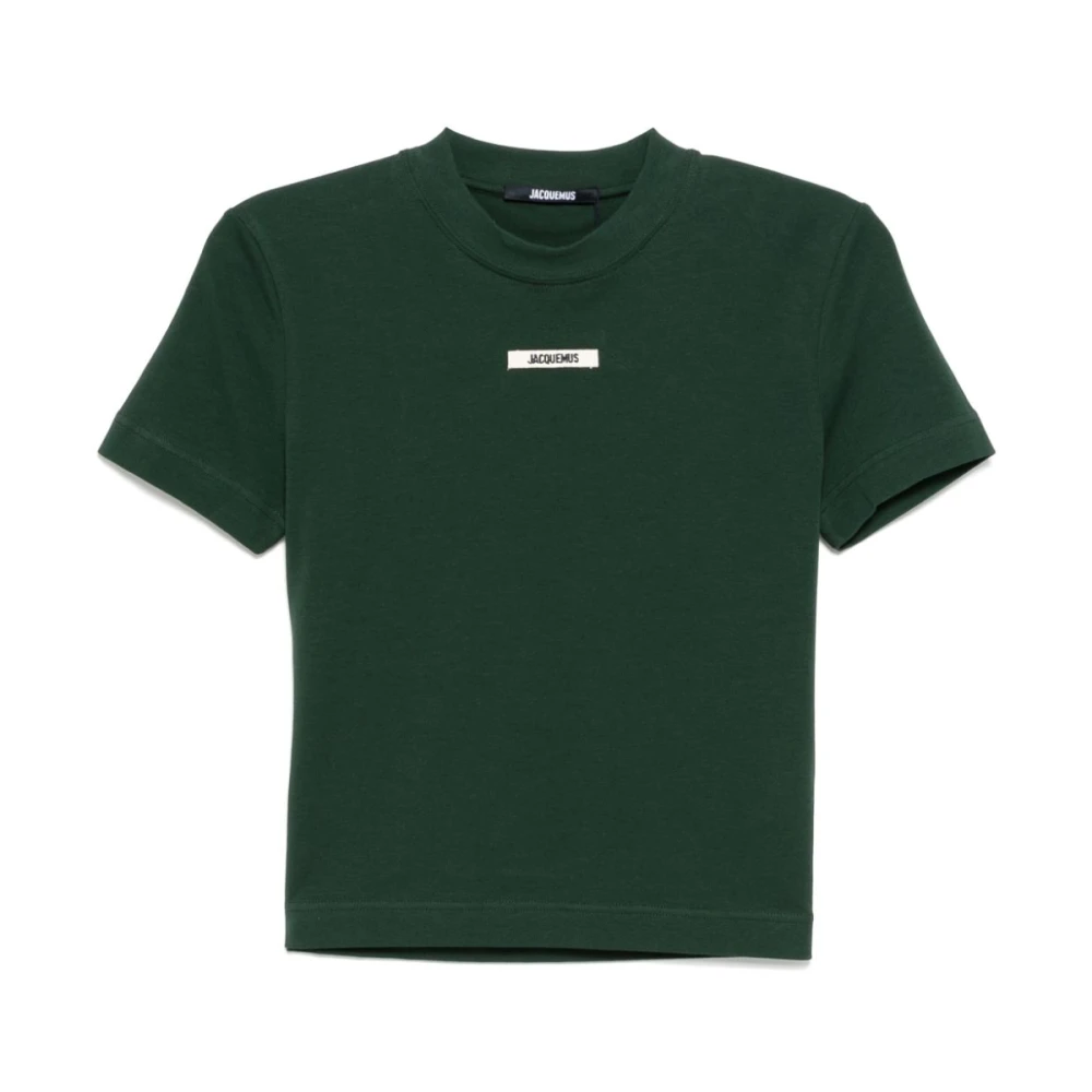 Jacquemus Gröna T-shirts och Polos Green, Dam