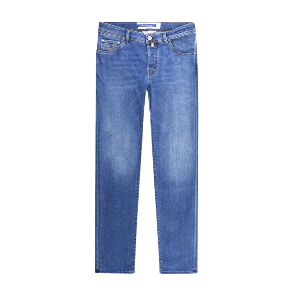 Jacob Cohën Denim 5-Pocket Jeans Broek Blue Heren