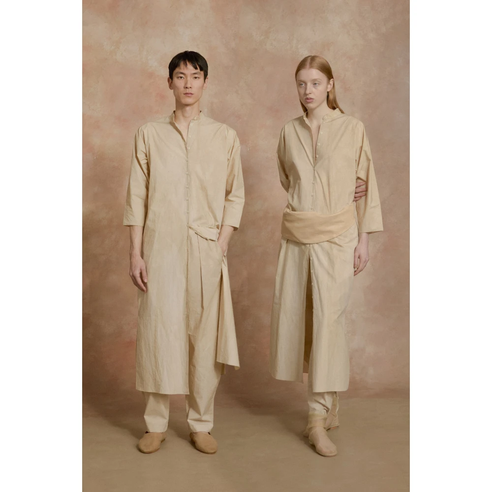 Cortana Beige maltinto overhemdjurk Beige Dames