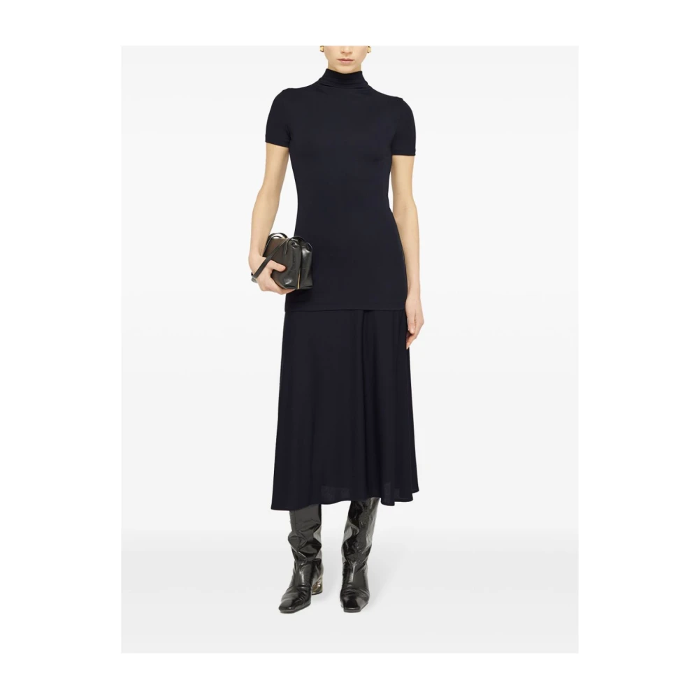 Jil Sander Blauwe Jurk Aw24 Damesmode Blue Dames