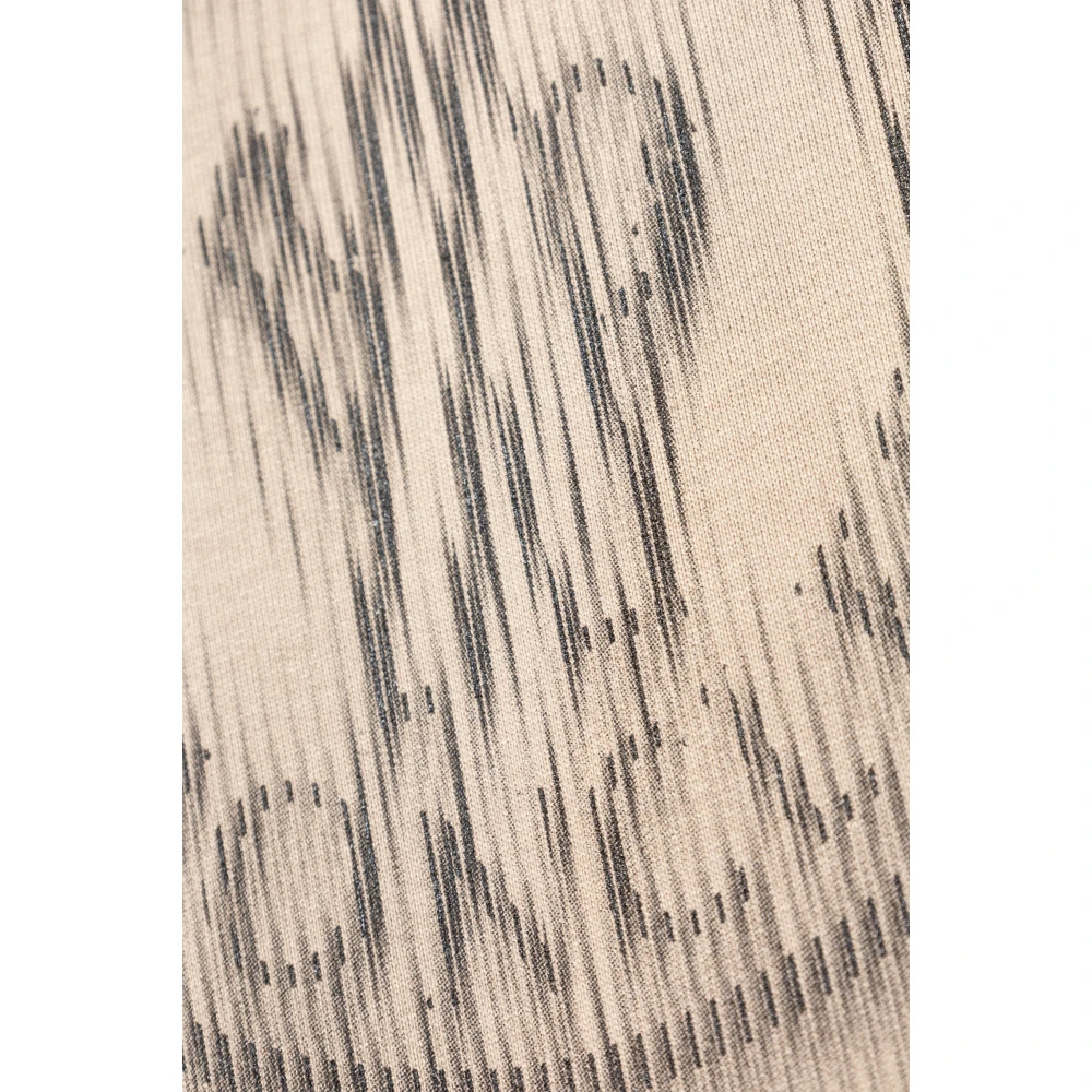 Moncler Sweatshirt met logo Beige Heren