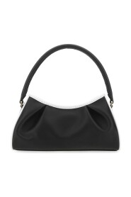 Borsa a tracolla di luna fumple in pelle bicolore