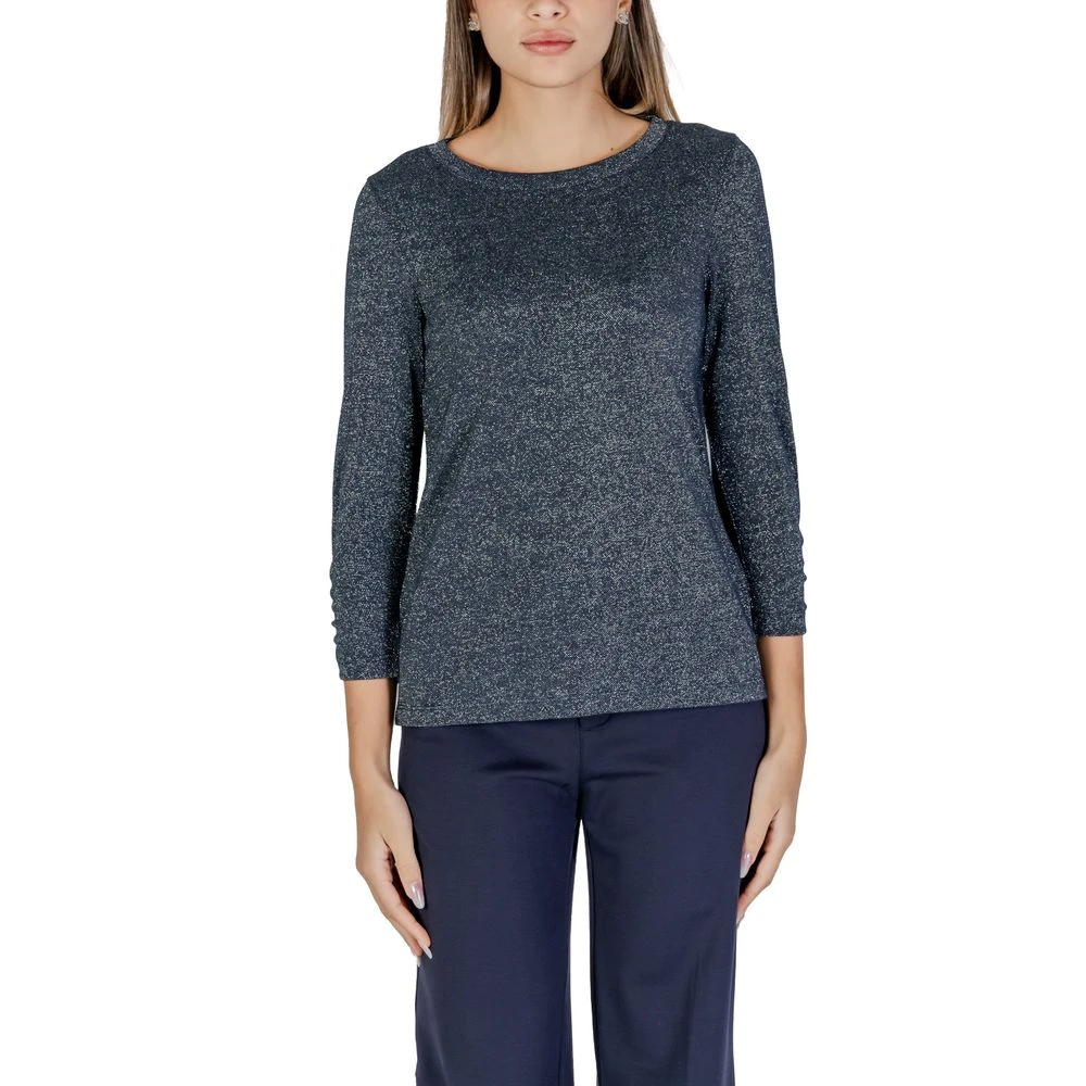 Street One Blauw Dames T-shirt Herfst Winter Collectie Blue Dames