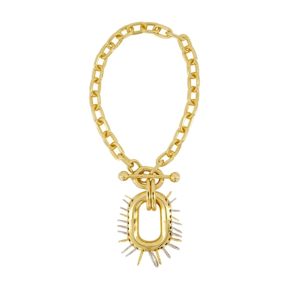 Rabanne Yellow Necklaces, Female, One Size, Necklace