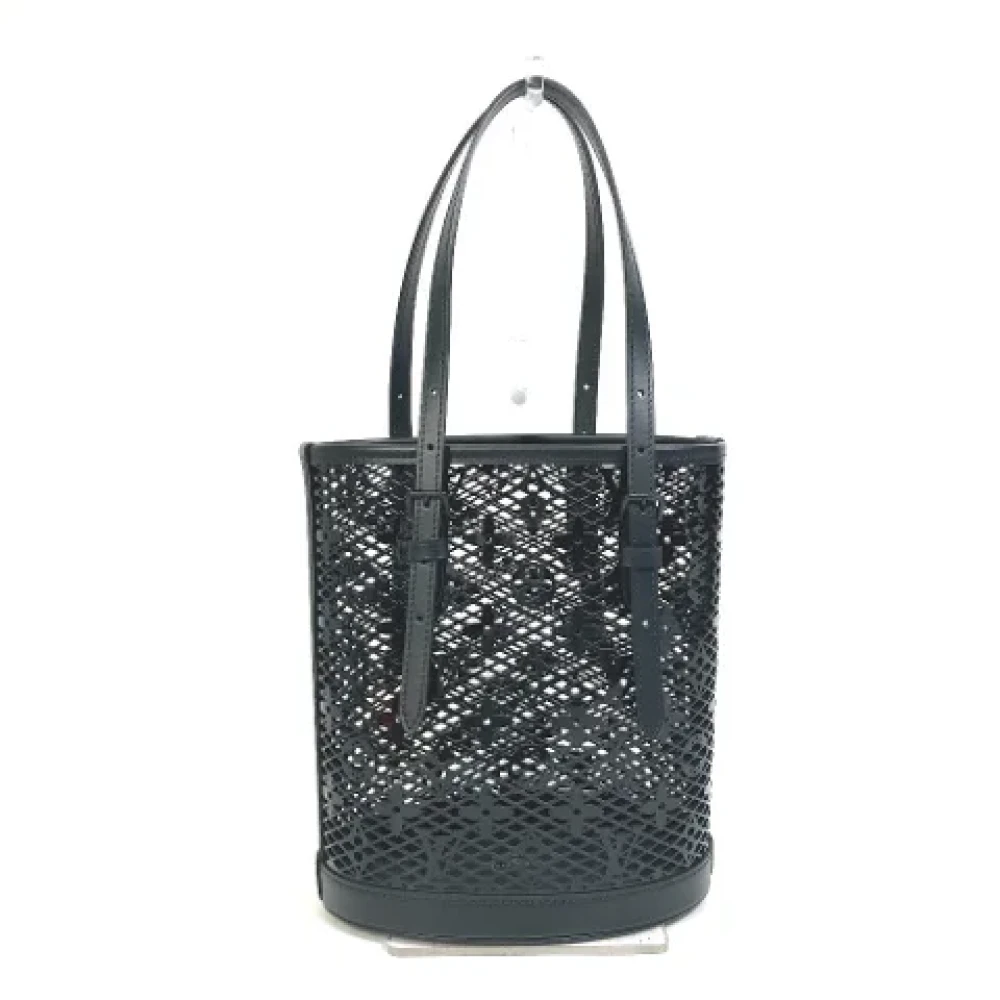 Louis Vuitton Vintage Pre-owned Plastic louis-vuitton-bags Black Dames