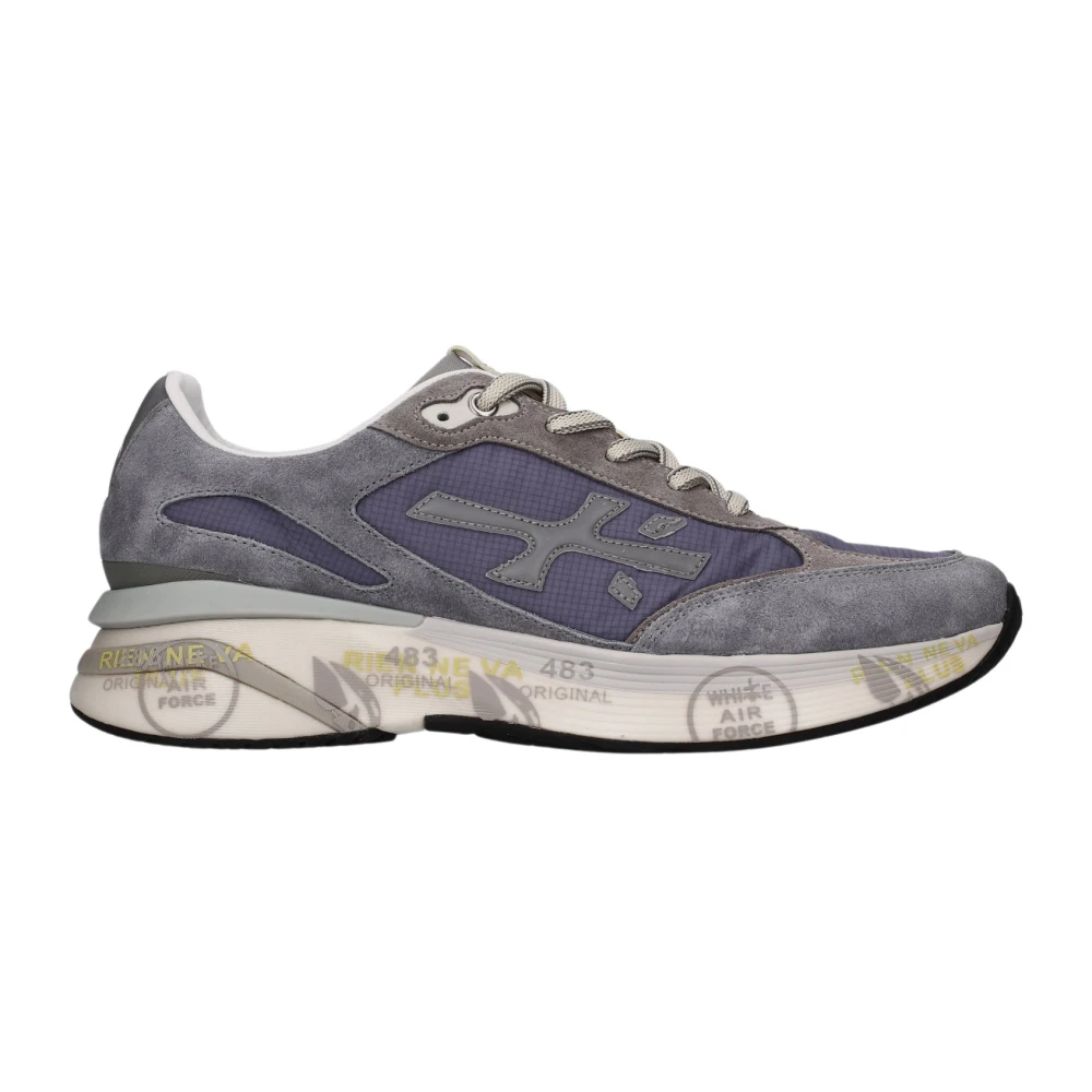 Premiata Moerun 8077 Heren Schoenen Grijs