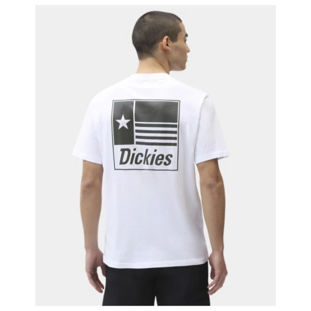 Dickies Heren T-shirt van 100% katoen White Heren