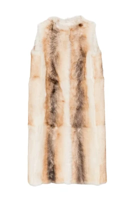 Toscana Long Shearling Gilet