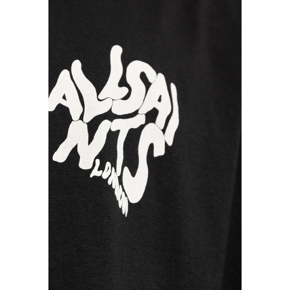 AllSaints T-shirt Orlando Black Heren