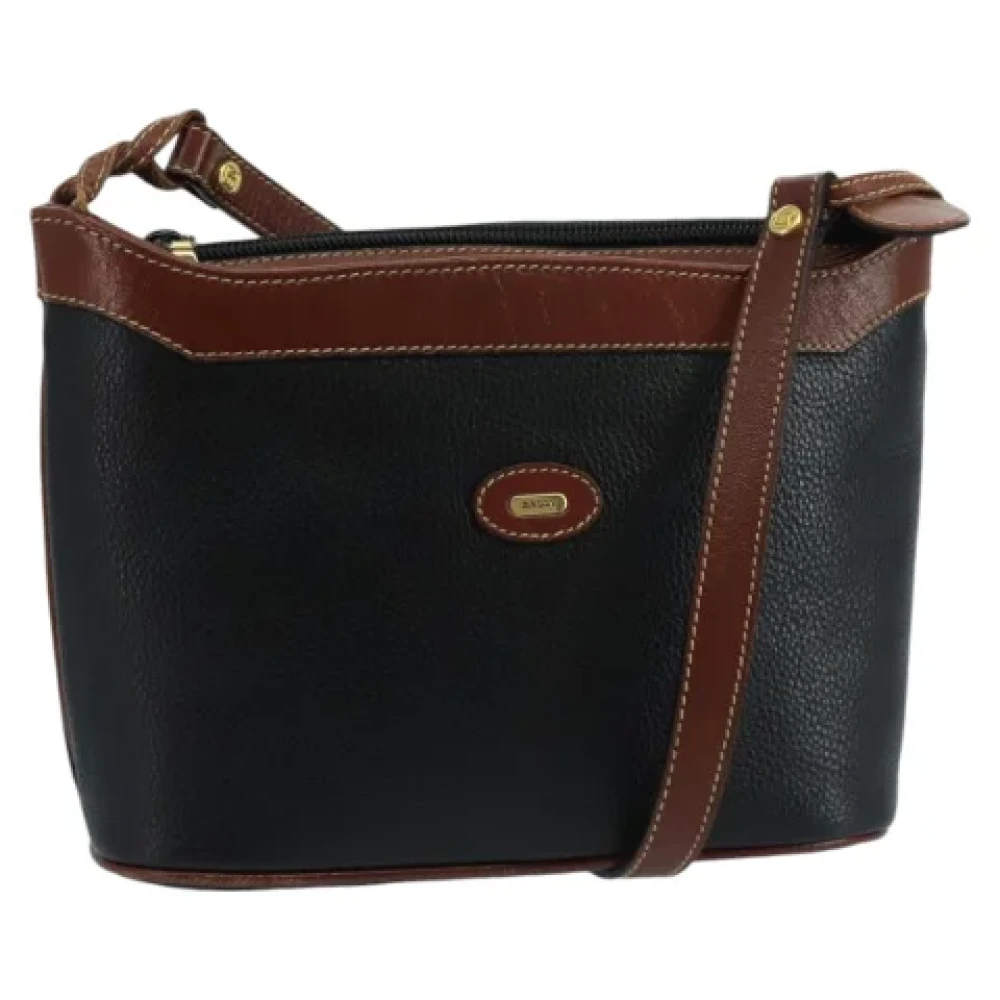 Bally Pre-owned Leather shoulder-bags Black Dames