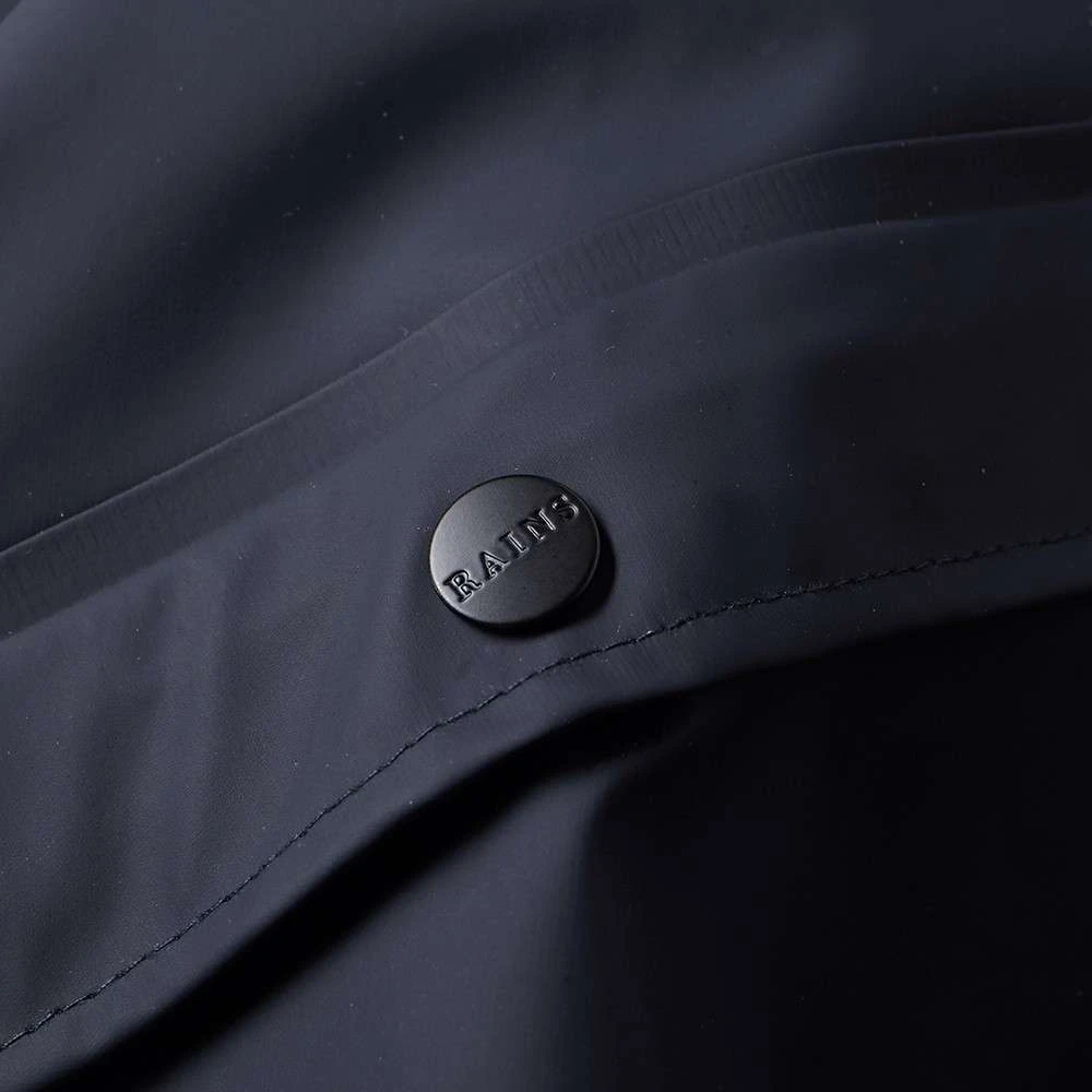 Rains Lange Jas Waterdicht Unisex Ontwerp Blue Heren