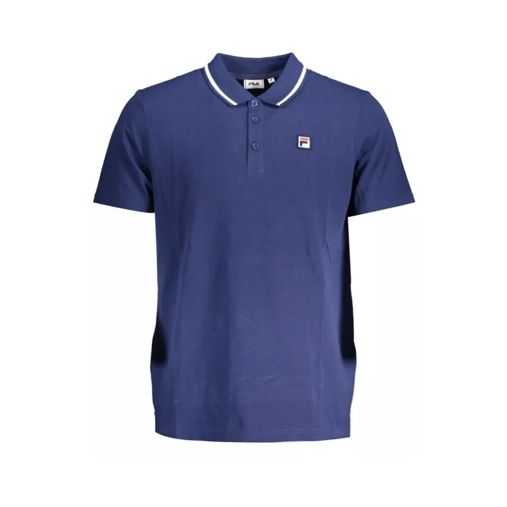 Polo Elegant avec Logo Contrastant Fila Homme Miinto