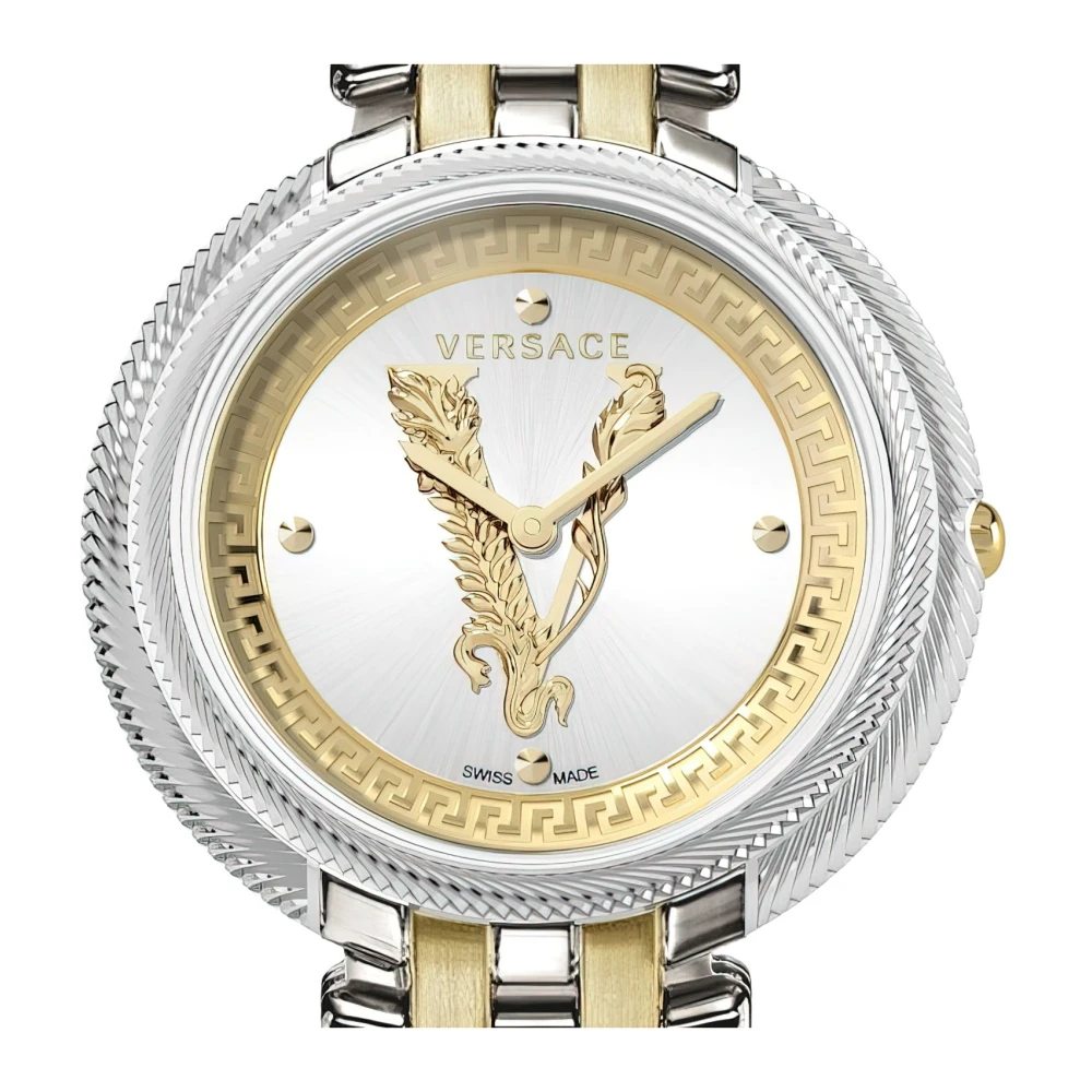 Versace VE2CA0623 Thea silver gold Stainless Steel Women's Watch NEW - Image 2