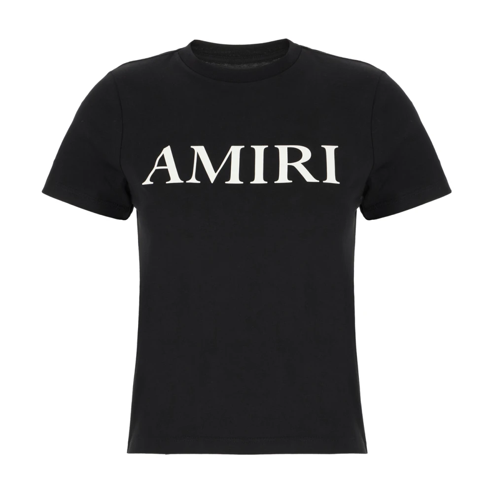 Amiri Casual Katoenen T-Shirt voor Mannen Black Dames