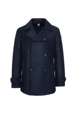 Blå Dubbelknäppt Ullrock AW25