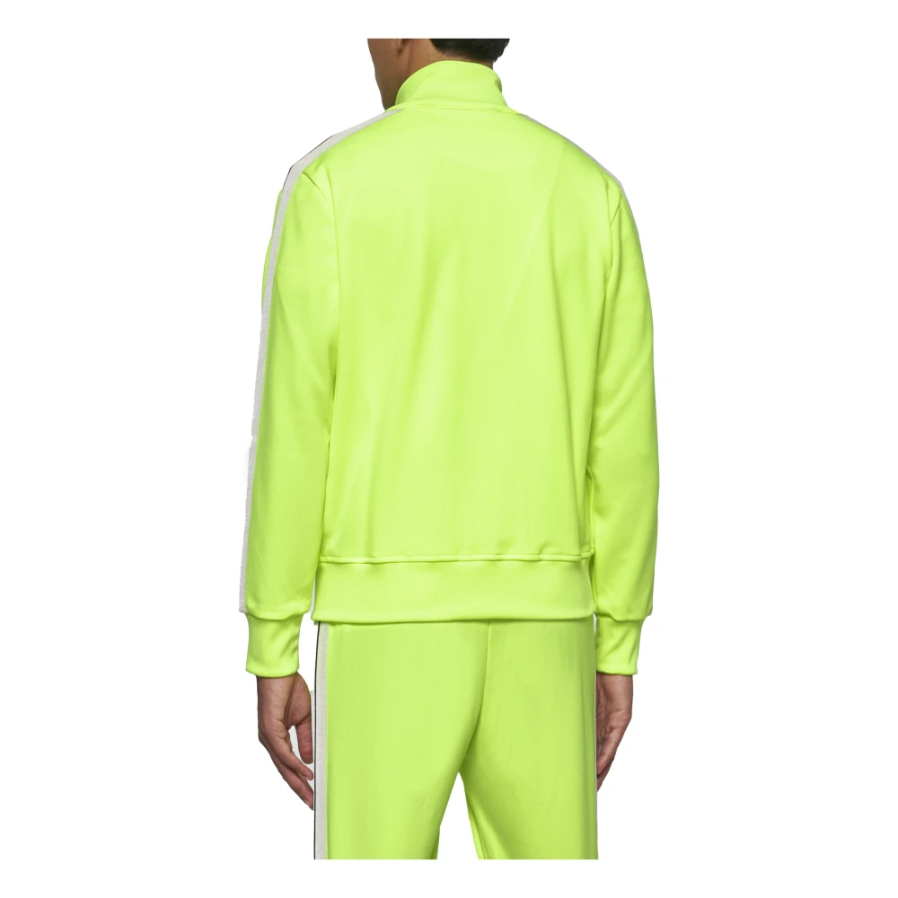 Palm Angels Fluo Geel Track Jacket Yellow Heren