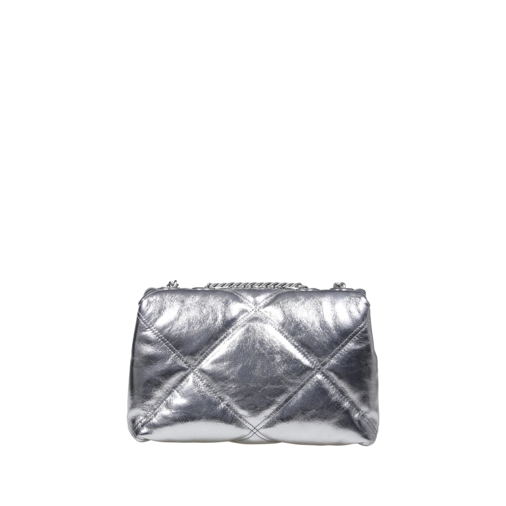 TORY BURCH Diamant Quilt Convertible Schoudertas Gray Dames